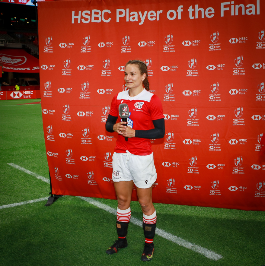 Women's rugby sevens next star: Jasmine Joyce