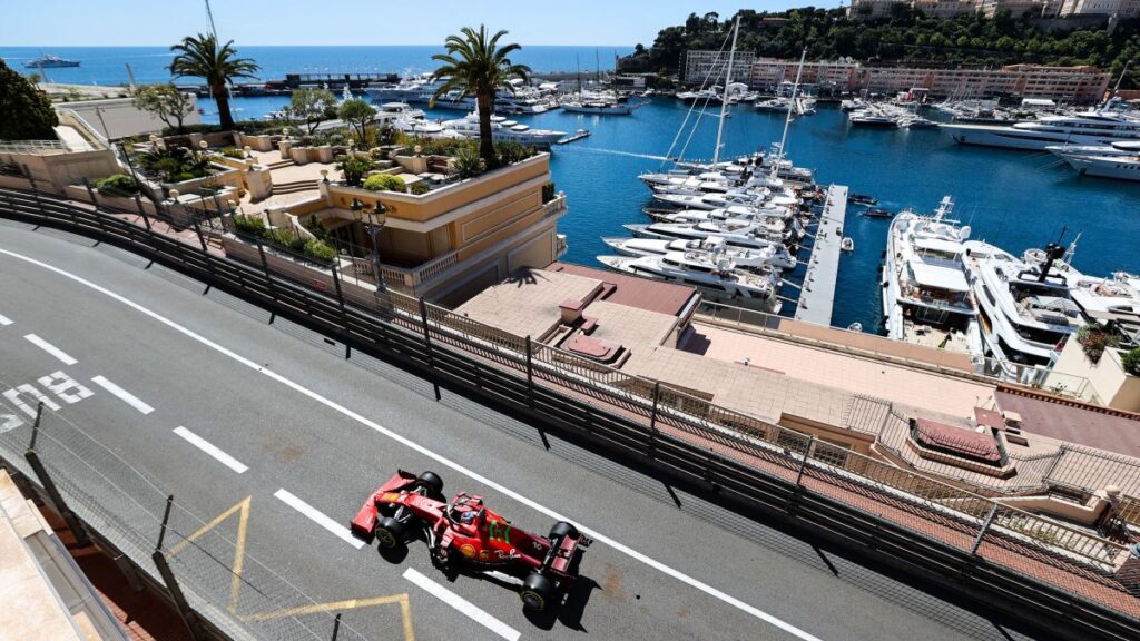F1 racing at Monte Carlo